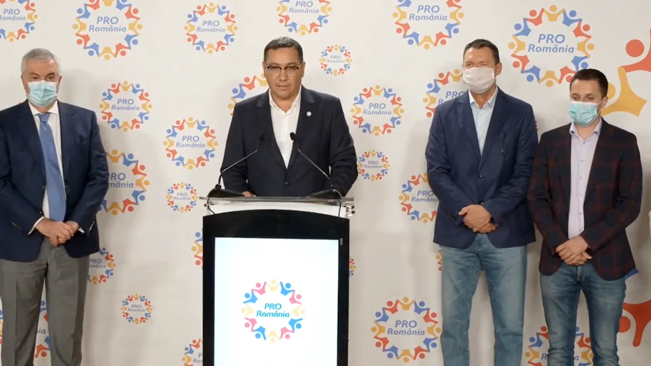 Victor Ponta, în timpul conferinței de presă pe care a susținut-o alături de Călin Popescu Tăriceanu: ”Ne îndreptăm cu o viteză extraordinară către prăpastie. Să construim o alternativă, să îi oprim”