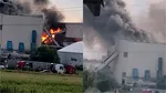 Explozie urmată de incendiu la fabrica Kronospan din Brașov. A fost activat Planul Roșu