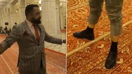 Imagini incredibile din Parlamentul României. Un deputat demonstrează că nu mai poartă brățară electronică, după ce soția l-a acuzat de hărțuire