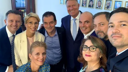 Iohannis a mers la sediul PNL / Orban: Pregătim depunerea candidaturii