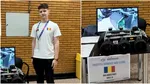 Cătălin Constantinescu, geniul roboticii la numai 17 ani. A luat premiul întâi la nivel internațional pentru o invenție care poate salva vieți