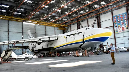 Ucraina construiește un avion gigant, cel mai mare din lume. Locația este ținută secretă