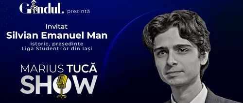 Marius Tucă Show începe miercuri, 21 septembrie, de la ora 20.00, live pe gândul.ro