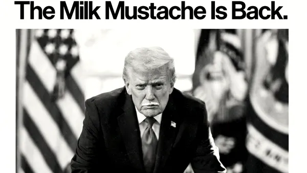 Donald Trump semnează Legea „Lapte integral pentru copii sănătoși”. Ce a discutat cu copiii în Biroul Oval și cu laptele pe masă