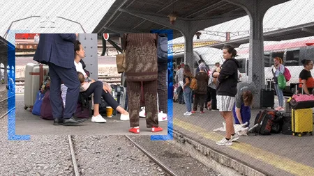 EXCLUSIV VIDEO | Pentru sute de călători, 