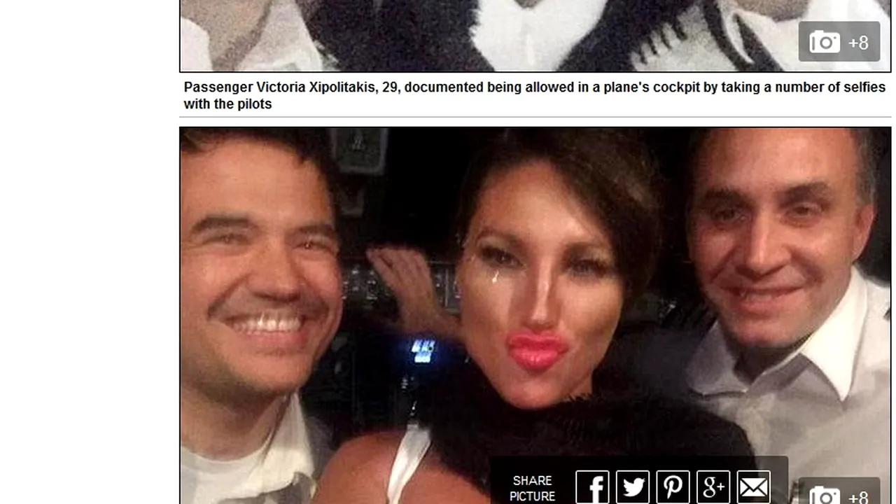 Aveau un avion de pilotat însă au primit un fotomodel în cockpit. Ce a urmat