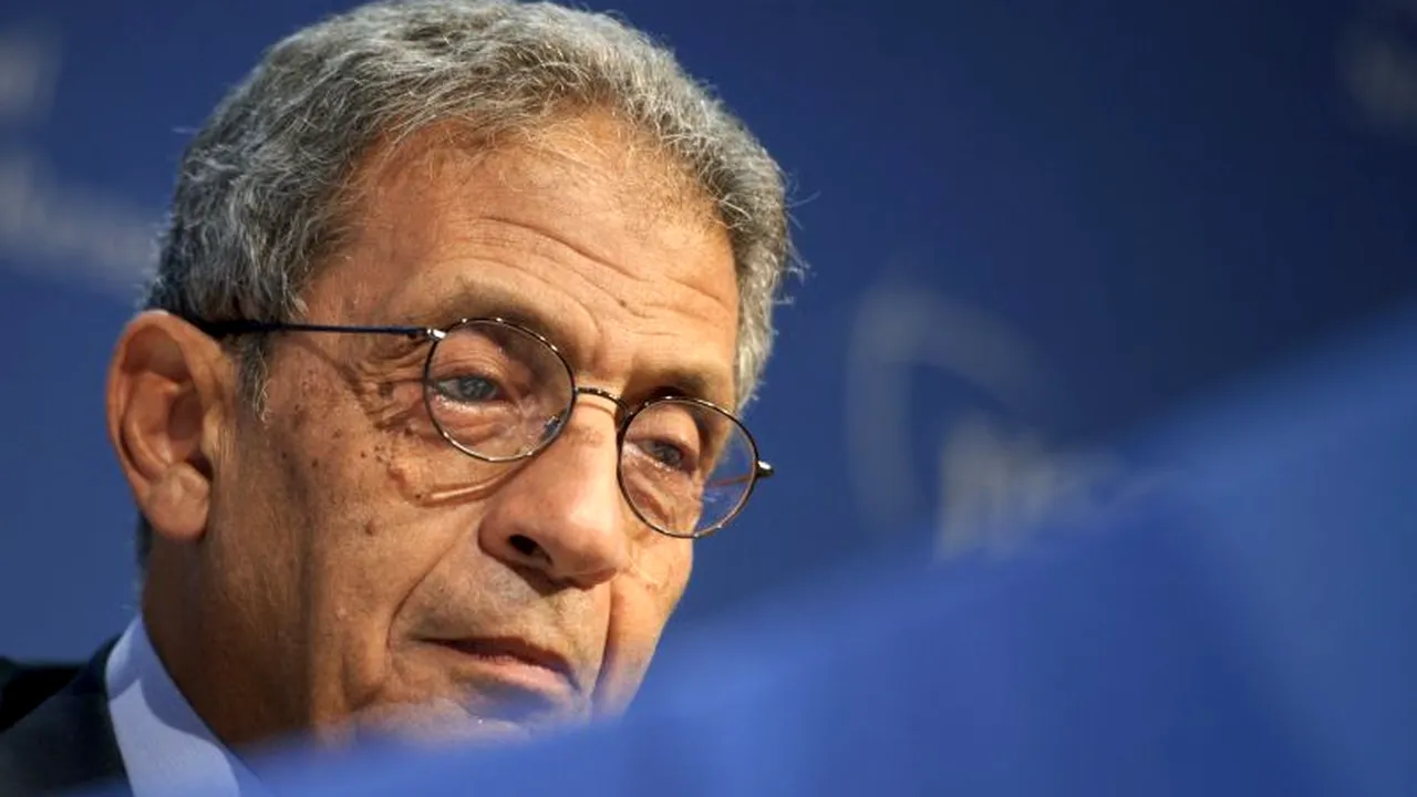 Amr Moussa a fost ales președinte al Constituantei din Egipt
