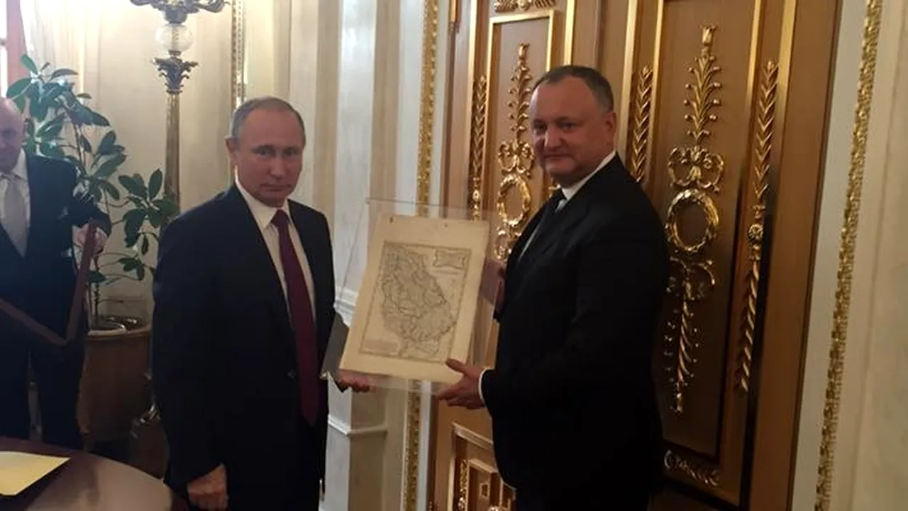 Dodon are o altă hartă a României: O parte din România „e Ungaria