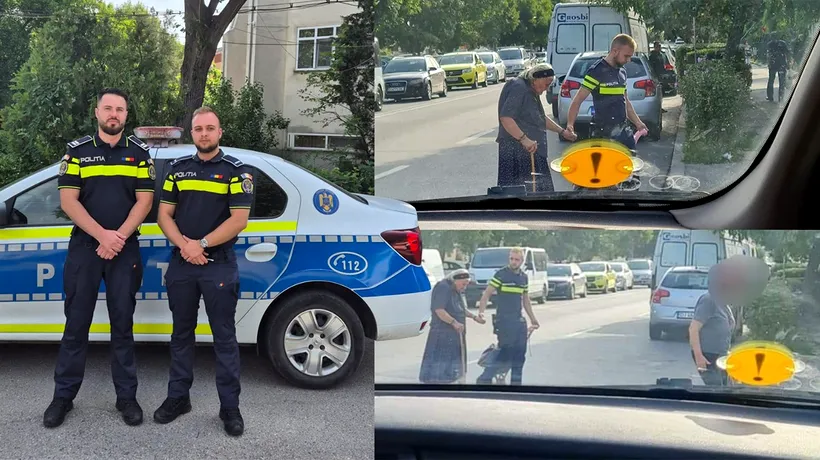 Caz EMOȚIONANT la Craiova. Doi polițiști au salvat o bătrână de la sinucidere. Emoții și aprecizeri în spațiul public: Fiecare secundă contează