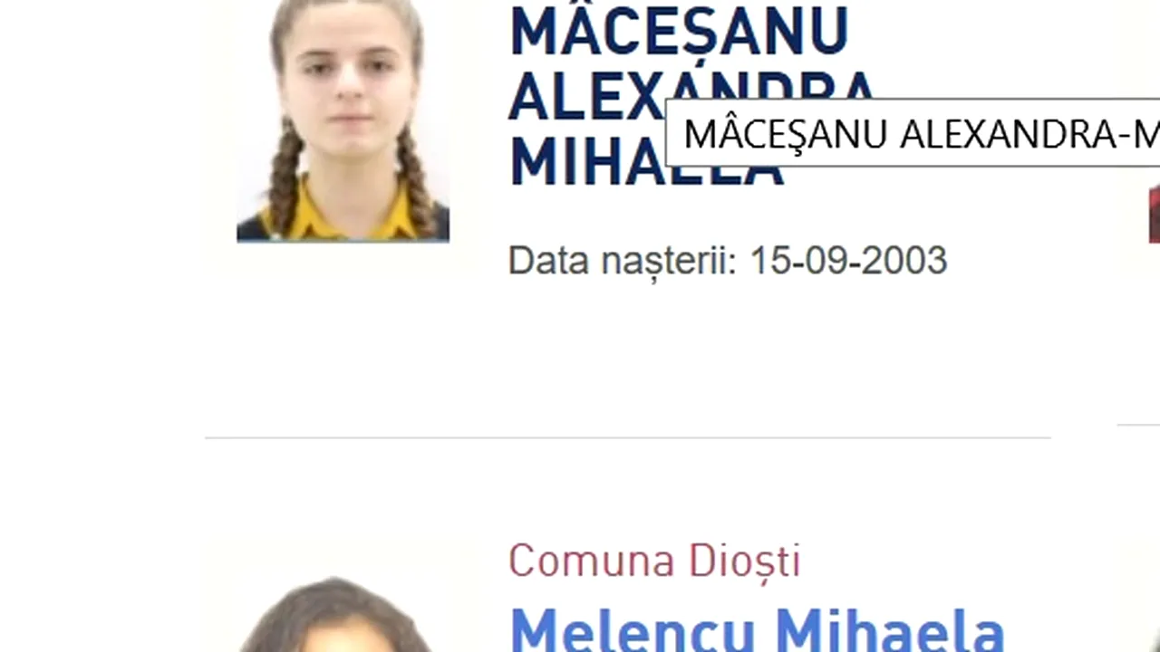 Surse judiciare: Procurorii Secției de anchetă i-au audiat pe părinții Alexandrei și pe ai Luizei 