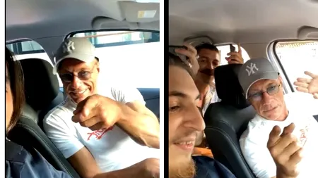 VIDEO| Jean Claude Van Damme se distrează pe ritmuri de manele cu mai mulți români. Celebrul actor, în vizită în România