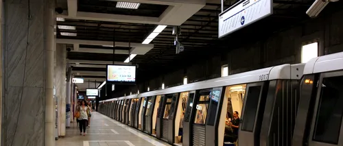 Incident grav la metrou. Se circulă pe un singur fir pe Magistrala 4 după o posibilă tentativă de suicid