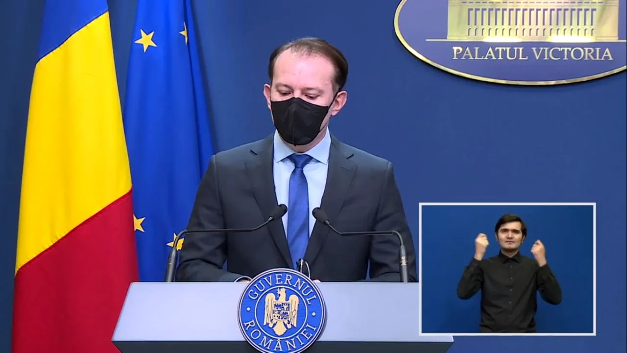 Florin Cîțu anunță noi măsuri de relaxare de la 1 iunie: 
