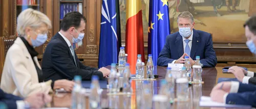 Iohannis, discuții cu șapte membri ai Cabinetului Orban, la Cotroceni. Pe seară, ședință de Guvern