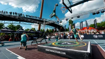 2000 de oameni au venit să joace baschet 3×3 în București! Cine a câștigat