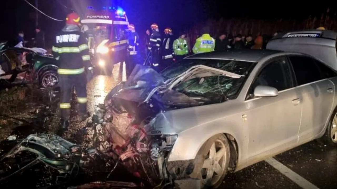 Accident TERIBIL pe DN 1S, Brașov, între Veneţia de Jos şi Pârău. Șapte victime, cel puțin doi morți. Traficul este blocat