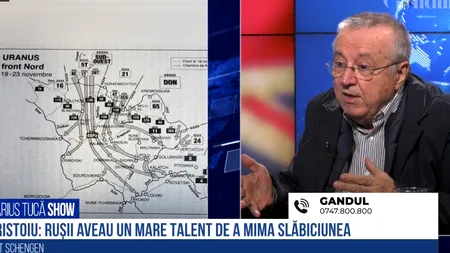 VIDEO Cristoiu: „Rușii aveau un mare talent la a mima slăbiciunea în Al Doilea Război Mondial. Același lucru îl fac și acum în Ucraina”