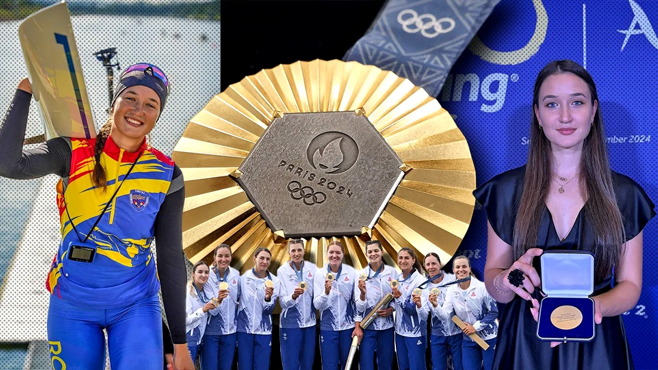 Simona Radiș vâslește în 