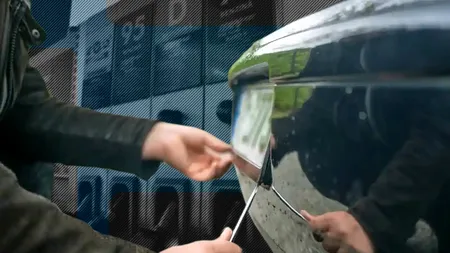 Un dâmbovițean a FURAT plăcuțele de înmatriculare ale unei mașini, le-a montat pe un alt autoturism și apoi a alimentat fără să plătească