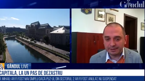 GÂNDUL LIVE. Primarul Sectorului 2, Radu Mihaiu, despre problema PUZ-urilor: Soluția corectă era anularea și refacerea PUZ-ului Sectorului 2 / Avem doar 12 metri de spațiu verde pe cap de locuitor în loc de 26- VIDEO