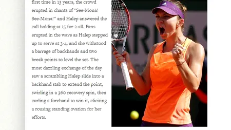Reacția Tennis Magazine după finala jucată de Halep: La cum a jucat ar fi învins majoritatea sportivelor