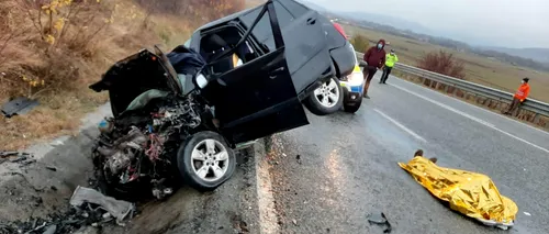 Accident grav între două autoturisme în județul Gorj. Două persoane au decedat și una are leziuni serioase