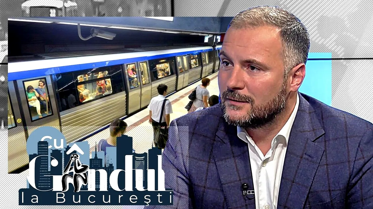 EXCLUSIV VIDEO | Cât ar dura lucrările la noua magistrală de metrou din Capitală. „Este o lucrare de 2,5 miliarde de euro”