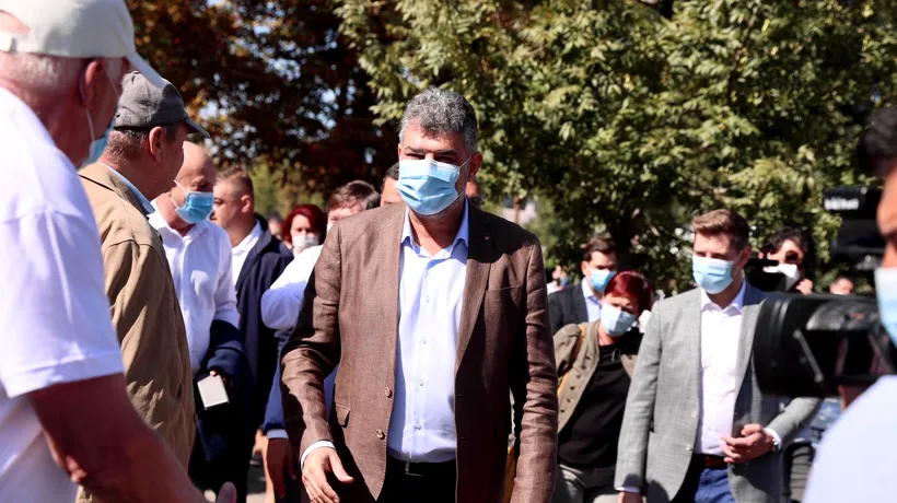Marcel Ciolacu, în autoizolare după ce a intrat în contact cu trei politicieni confirmați cu SARS-CoV-2