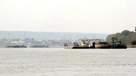 Navă scufundată în Dunăre din cauza furtunii, nu sunt victime