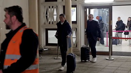 Primele imagini cu Răzvan Lucescu, care a ajuns în țară și se îndreaptă spre spitalul unde este internat Mircea Lucescu. „Este o situație grea”