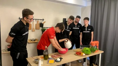 Inedit! Campionii de la TENIS de masă, la ora de gătit!