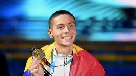 David Popovici a DONAT medalia de aur câștigată la Mondialele de la Budapesta, în proba de 200 m liber, pentru a ajuta copiii bolnavi de cancer