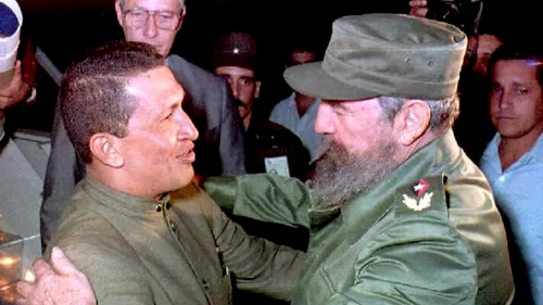 Fotografii memorabile cu Hugo Chavez, publicate de Mediafax ZOOM