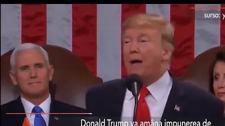 Donald Trump AMÂNĂ creșterea TAXELOR vamale asupra importurilor din CHINA