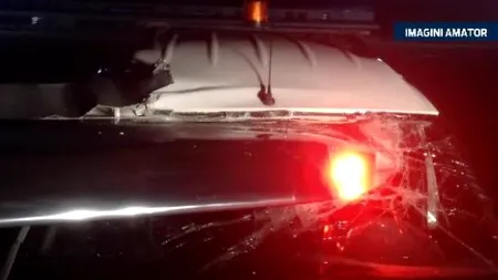 Dorel a tamponat un avion pe aeroportul Aurel Vlaicu din Capitală - VIDEO