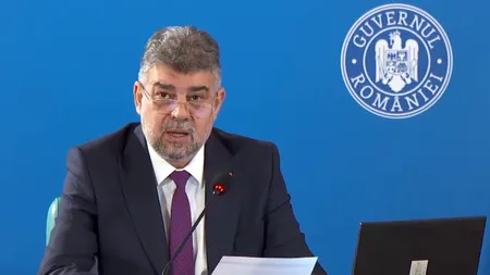 VIDEO | Marcel Ciolacu își asumă răspunderea în Parlament pe reforma fiscal-bugetară, cu mandatul pe masă