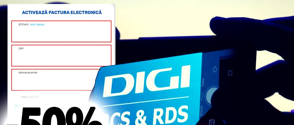 Digi RCS-RDS România micșorează abonamentele cu 50%. Ce trebuie să faci