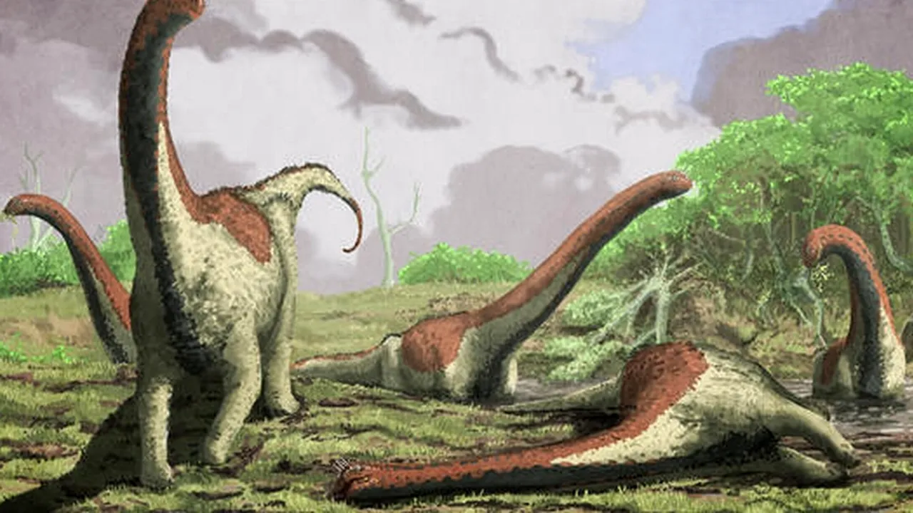 Rămășițele unei noi specii de dinozaur uriaș, descoperite în Tanzania
