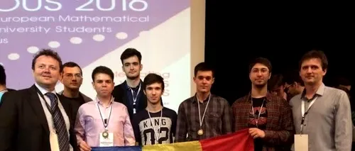 Patru studenți români, medaliați la olimpiada internațională de matematică