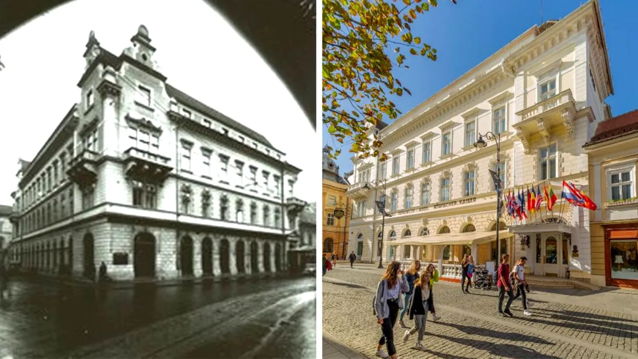 Cel mai vechi hotel din România. A fost deschis în anul 1555 și o cameră costă 600 lei/noapte acum, în 2025