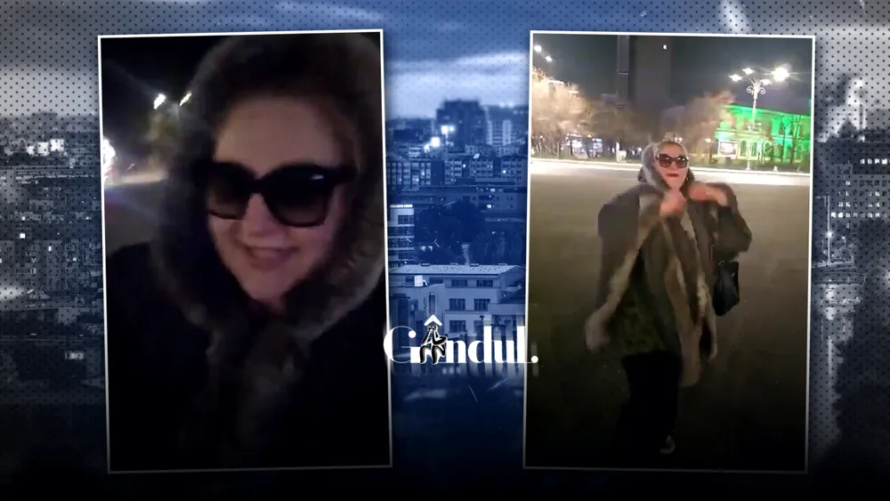 Diana Șoșoacă, show în Piața Victoriei, în creierii nopții. Președinta SOS a fredonat o melodie celebră, a strigat „Jos Guvernul” și a încheiat cu o înjurătură adresată lui Ilie Bolojan