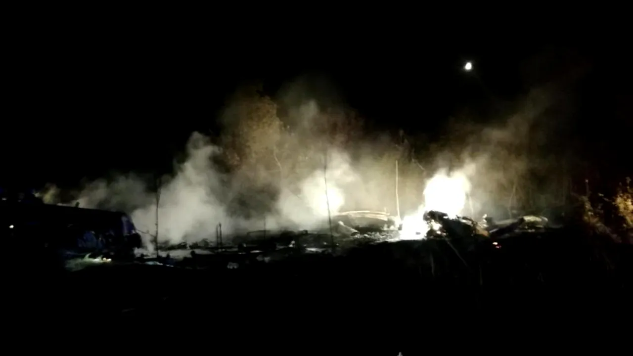 Incendiu în apropierea unei instalații nucleare de lângă Harkov