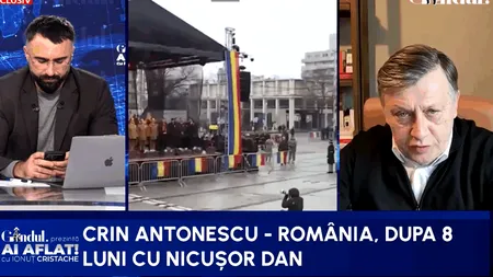 Crin Antonescu: Nu mă așteptam să fie așa rău. România e pusă pe o pauză