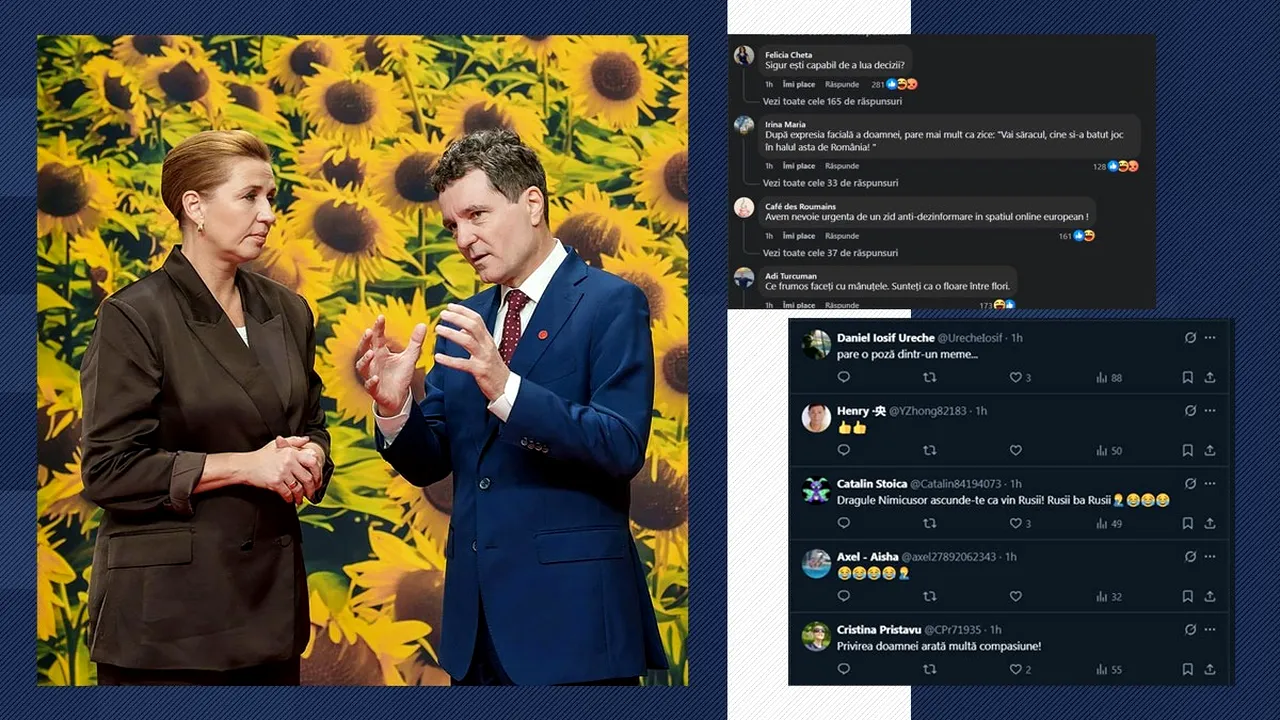 Curge cu IRONII la adresa lui Nicușor Dan, pe rețelele sociale / „Ce frumos faceți cu MÂNUȚELE”