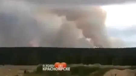 Bilanțul exploziilor de la un depozit de armament din Rusia: Un mort și 40 de răniți