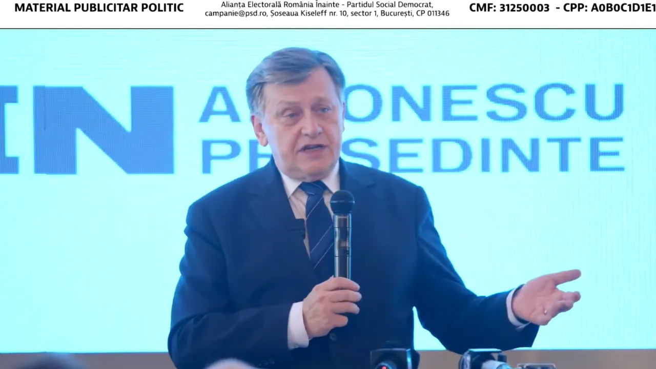 Antonescu: „Suntem în grafic” / „Dacă nu ne batem joc, nu avem cum să pierdem”. Candidatul coaliției explică de ce a mers mai greu precampania