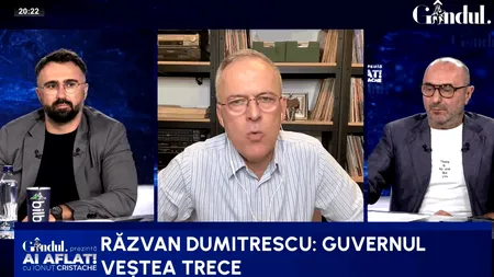 Verdictul lui Răzvan Dumitrescu pentru votul din Parlament de luni seară: Guvernul Veștea va trece