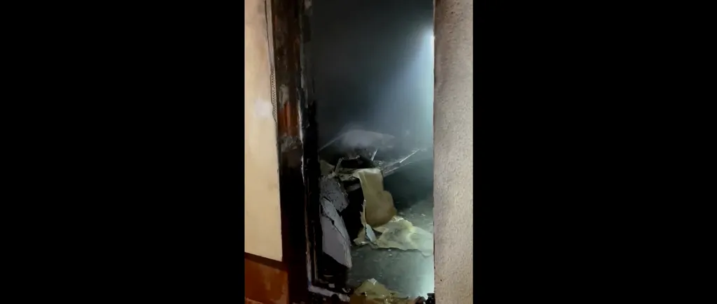 Cum arată salonul care a ars în incendiul de la spitalul din Ploiești