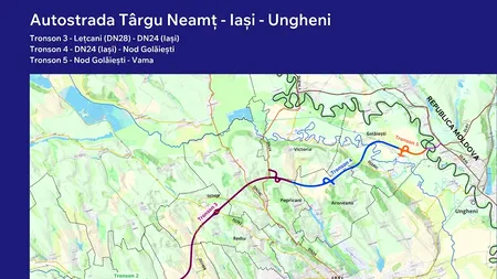 Sorin Grindeanu: Au fost stabilite termenele-limită de depunere a ofertelor pentru TRONSOANELE Leţcani-Ungheni ale Autostrăzii Unirii