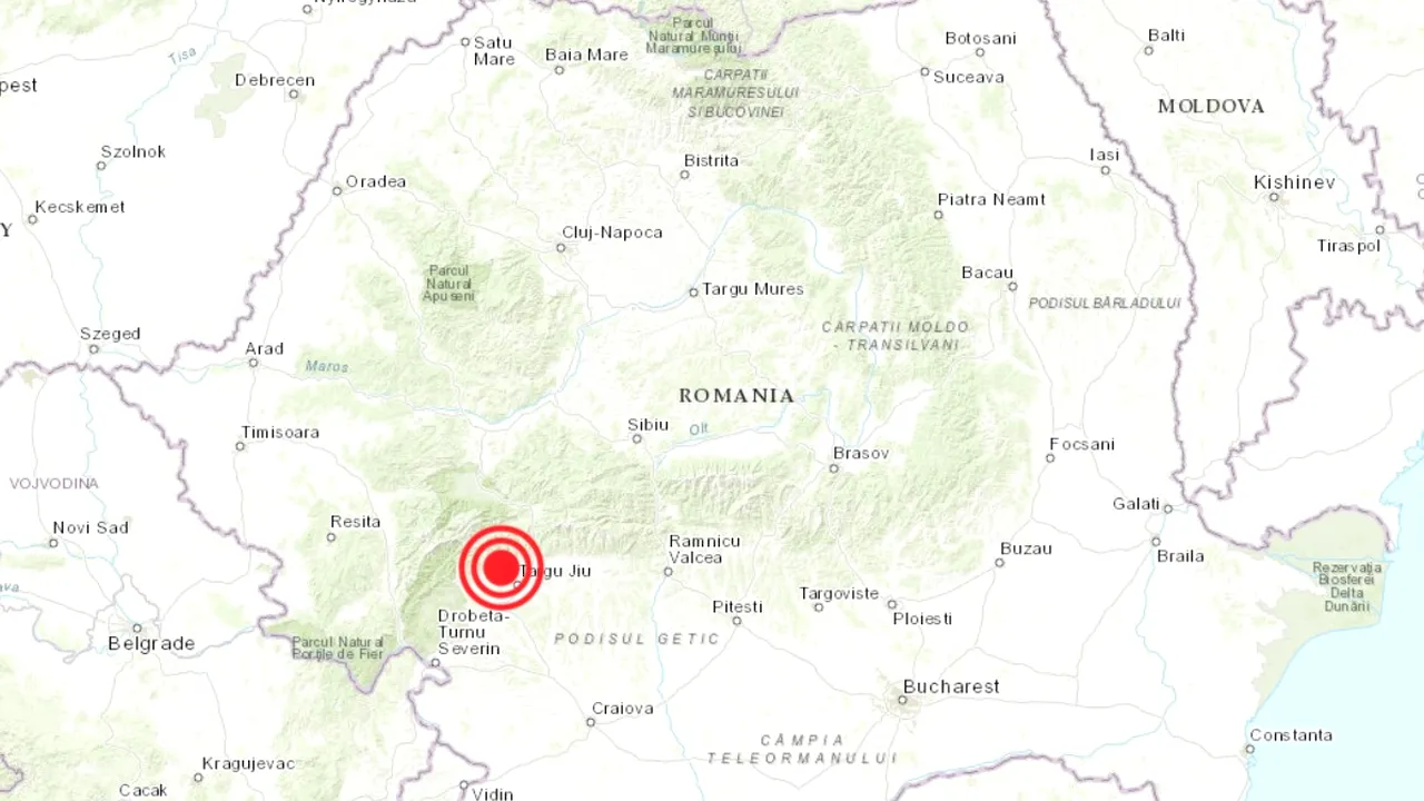 INFP: În zona Oltenia au avut loc 160 de replici